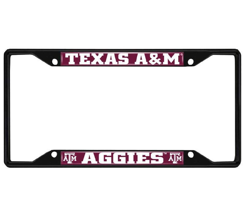 FANMATS NCAA Black License Plate Frame — View 4