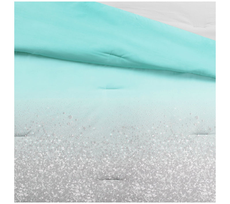 Lush Home Glitter Ombre Metallic Print FULL/QN CF Set — View 10