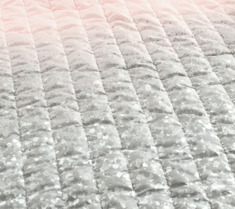 Lush Home Glitter Ombre Metallic Print FULL/QNQuilt — View 10