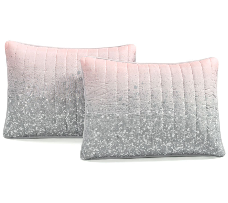 Lush Home Glitter Ombre Metallic Print FULL/QNQuilt — View 12