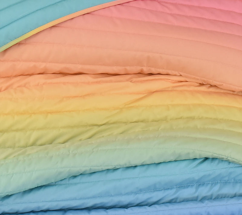 Lush Decor Rainbow Ombre FULL/QN Quilt — View 7