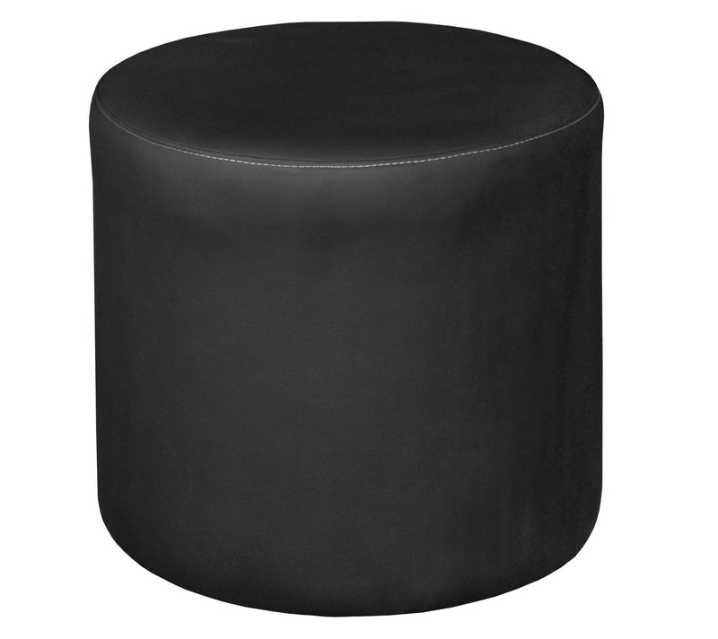 Logan Round Ottoman — View 3