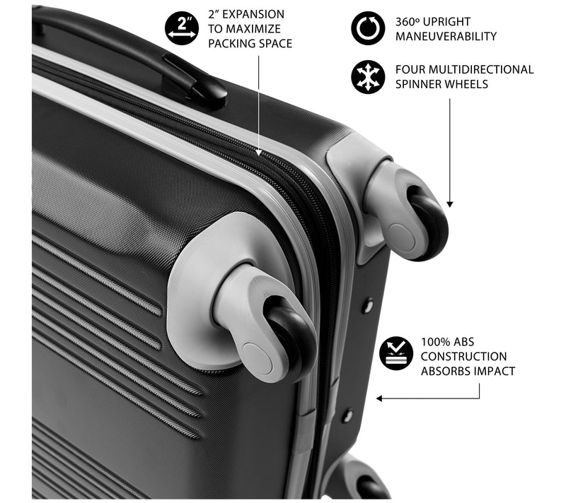 Mojo Licensing NFL 2 Piece Backpack & Carry-On Travel Set — View 2