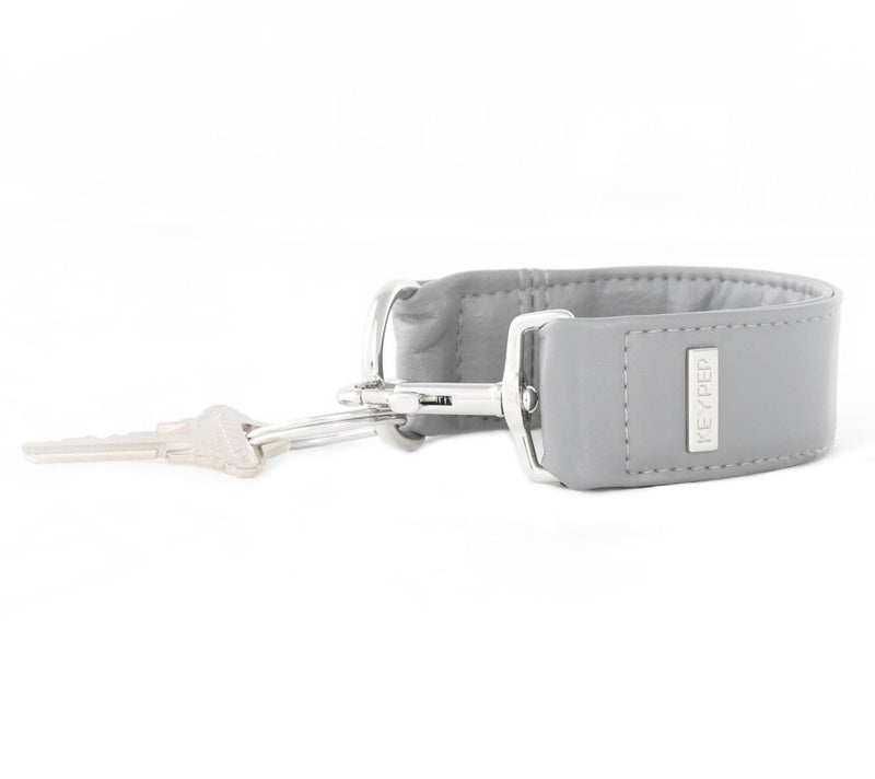 Keyper Fashion All-In-One Key Fob Wristlet & Bag Holder Silve — Main view