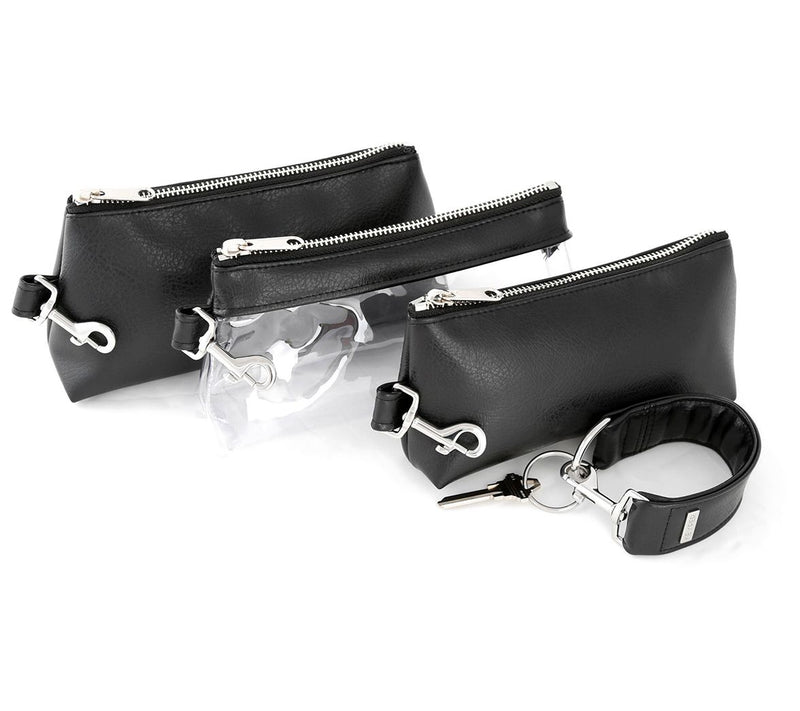 Keyper IT Bags Mini, Luxe, and Luxe Clear & KeyFob Silver — View 15