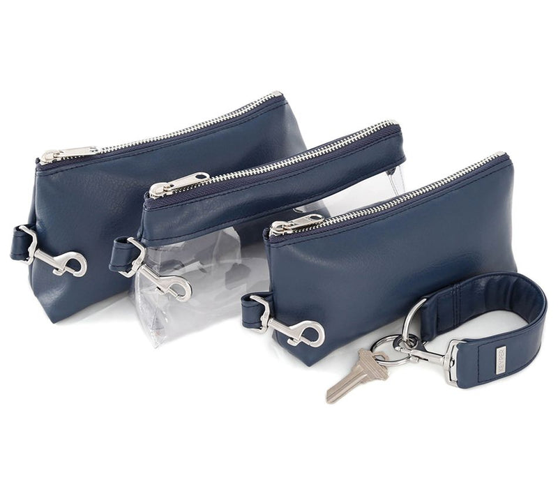 Keyper IT Bags Mini, Luxe, and Luxe Clear & KeyFob Silver — View 17