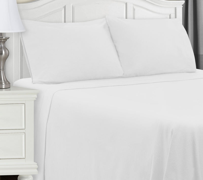 Superior Cotton Flannel Deep Pocket Solid Sheet, Split King — View 17