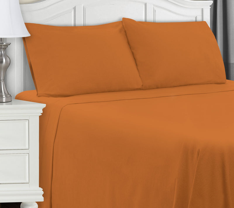 Superior Cotton Flannel Deep Pocket Solid Sheet, Split King — View 13