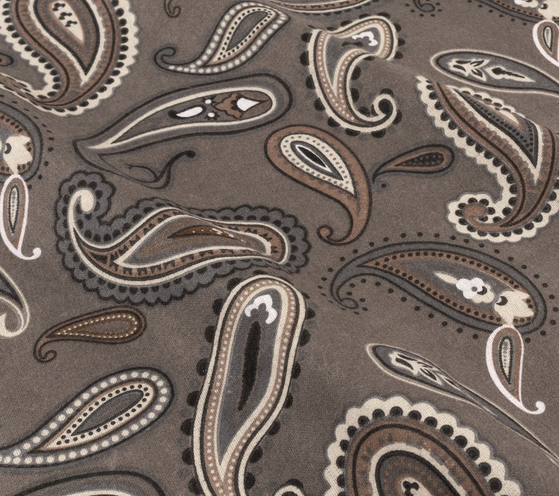 Superior Cotton Flannel  Paisley Sheet Set, California King — View 13