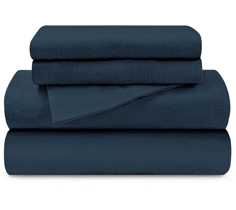 Superior Cotton Solid Flannel Deep Pocket SheetSet, Twin XL — View 9