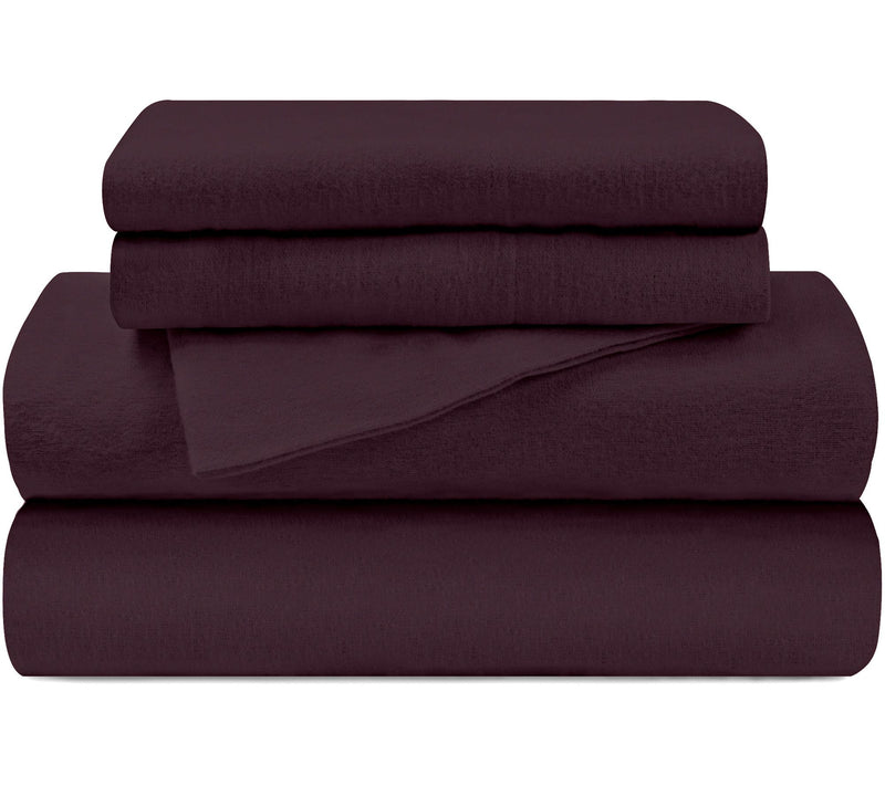 Superior Cotton Solid Flannel Deep Pocket SheetSet, Queen — View 13