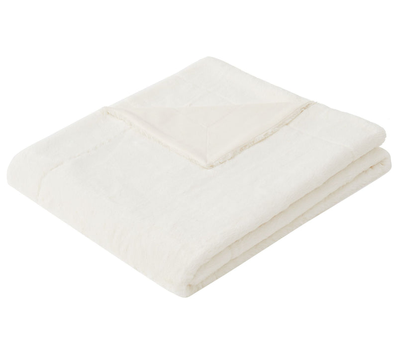 Vince Camuto Soft Faux Rabbit Fur 60x70 Throw i n Gift Box — View 7