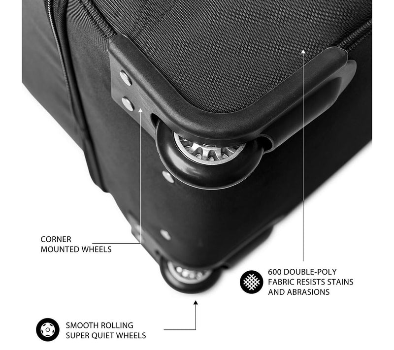 Mojo Licensing NFL 27" Drop Bottom Wheeled Duffel — View 5