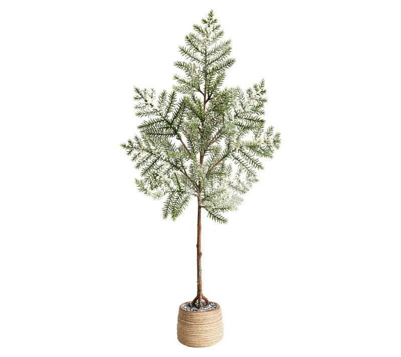Nearly Natural 35'' Frosted Pine  Christmas Tree Decor — Main view