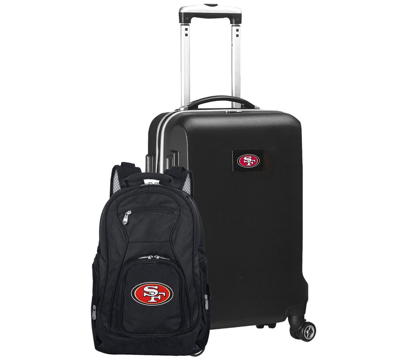 Mojo Licensing NFL Deluxe 2 Piece Backpack andarry-On Set — View 3