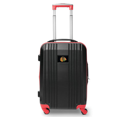 Mojo NHL 21" Carry-On Hard Case Two-Tone Spinner, Red
