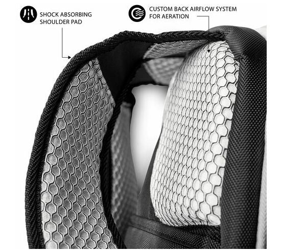 Mojo Licensing NHL 19" Premium Laptop Backpack, Pink — View 6