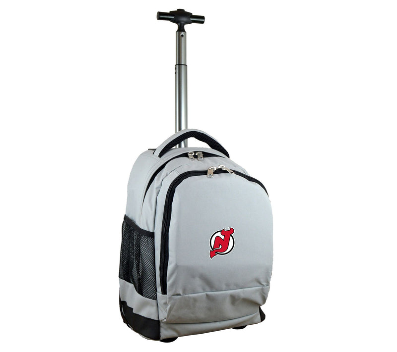 Mojo Licensing NHL 19" Premium Wheeled Backpack, Gray — View 11