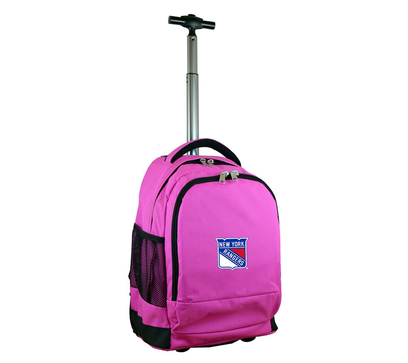 Mojo Licensing NHL 19" Premium WheeledBackpack, Pink — View 36