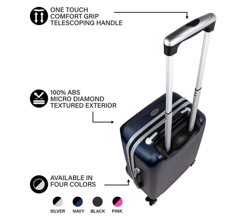 Mojo NHL Deluxe 2 Piece Backpack and Carry-On  Set, Black — View 2