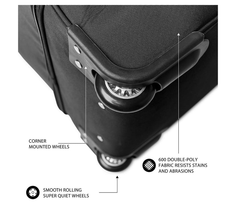 Mojo Licensing NHL 27" Drop Bottom Wheeled Duffel — View 4