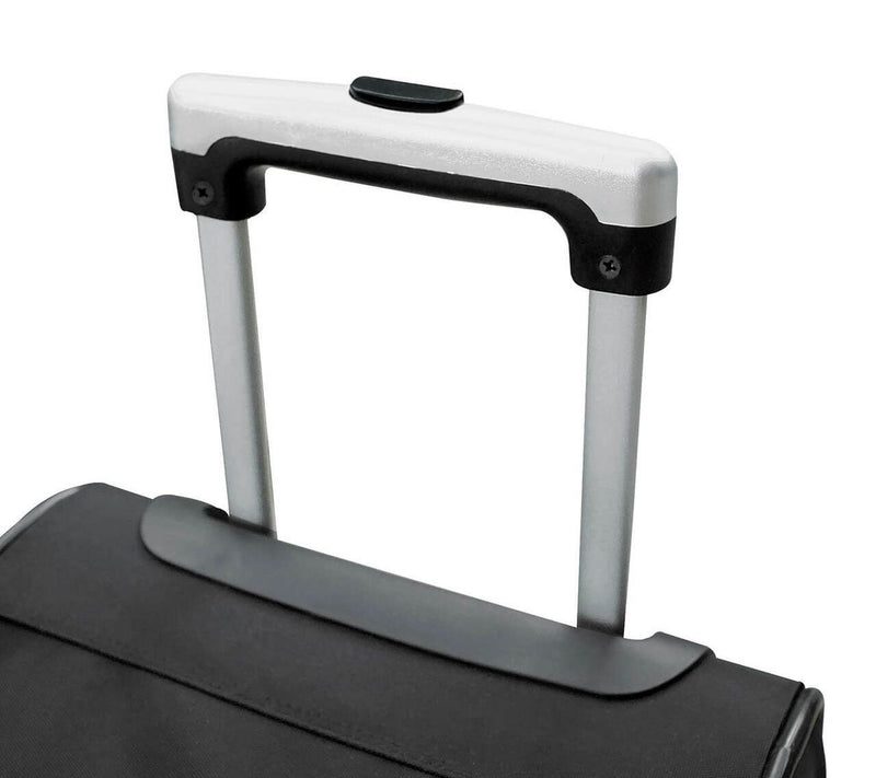 Mojo Licensing NHL 22" Wheeled Duffel Bag, Black — View 4