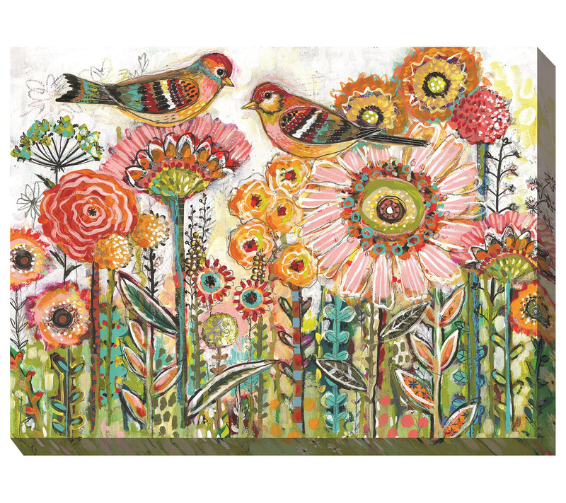 West of the Wind Outdoor Canvas Art Sweet Tweet s 40" x 30" — View 3