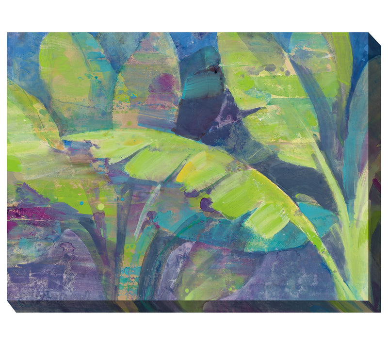 West of the Wind Outdoor Canvas Art Bermuda Pal m 40" x 30" — Main view