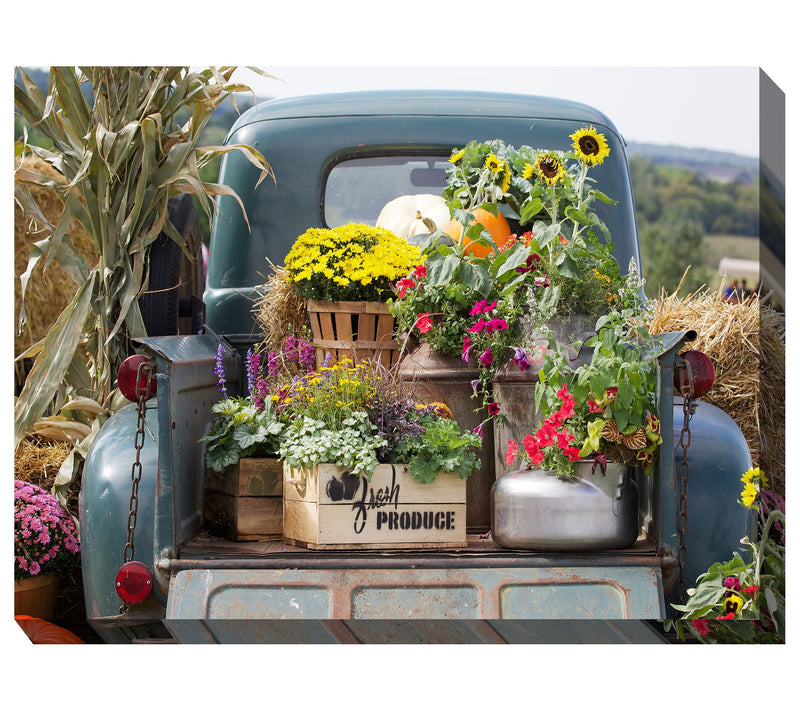 West of the Wind Outdoor Canvas Art Fresh Produce 40" x 30" — Main view