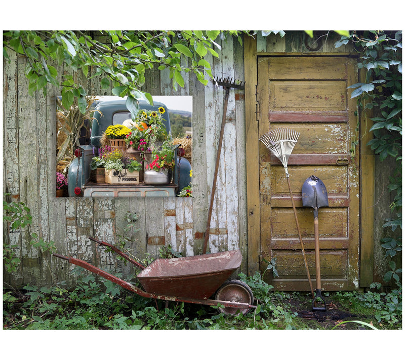 West of the Wind Outdoor Canvas Art Fresh Produce 40" x 30" — View 4