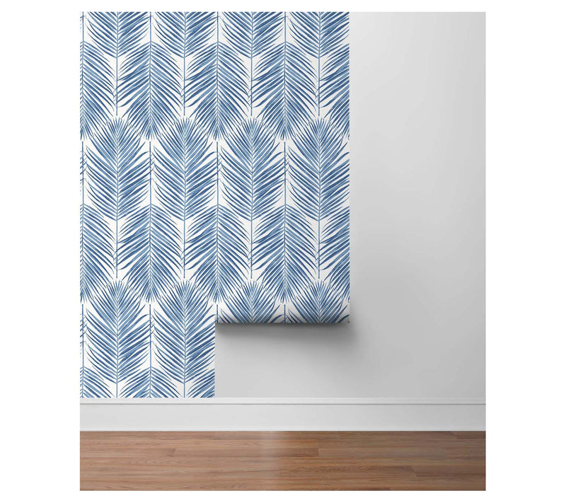Seabrook Designs Marina Palm Coastal Unpasted W allpaper — View 9