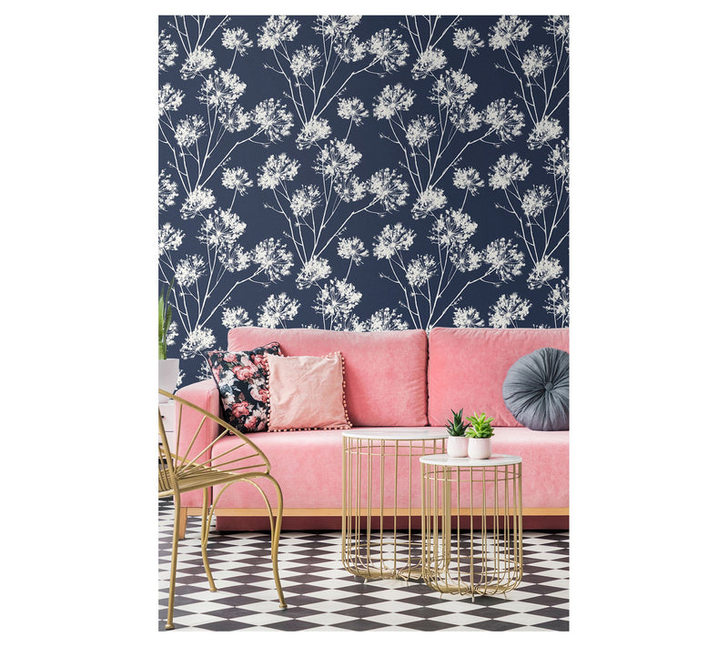 Seabrook Designs Dandelion Fields Floral Unpasted Wallpaper — View 4