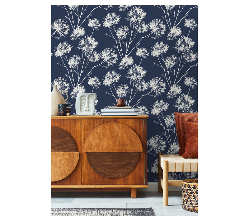 Seabrook Designs Dandelion Fields Floral Unpasted Wallpaper — View 5