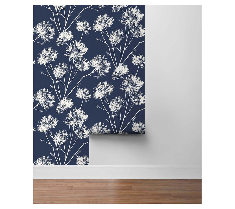 Seabrook Designs Dandelion Fields Floral Unpasted Wallpaper — View 8