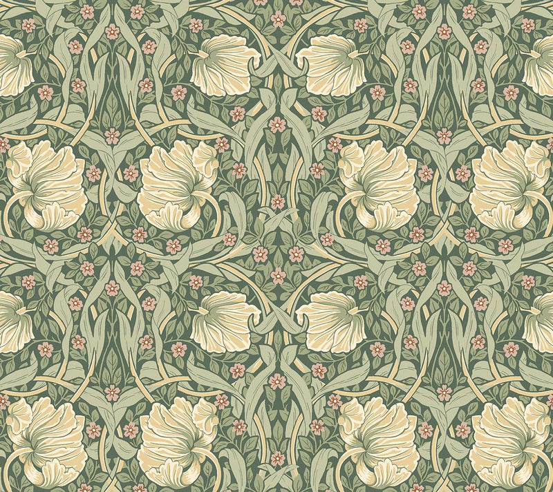 NextWall Pimpernel Floral Peel and Stick Wallpaper — View 2