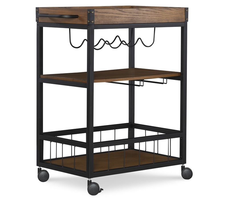 Linon Home Avery Kitchen Cart — View 3
