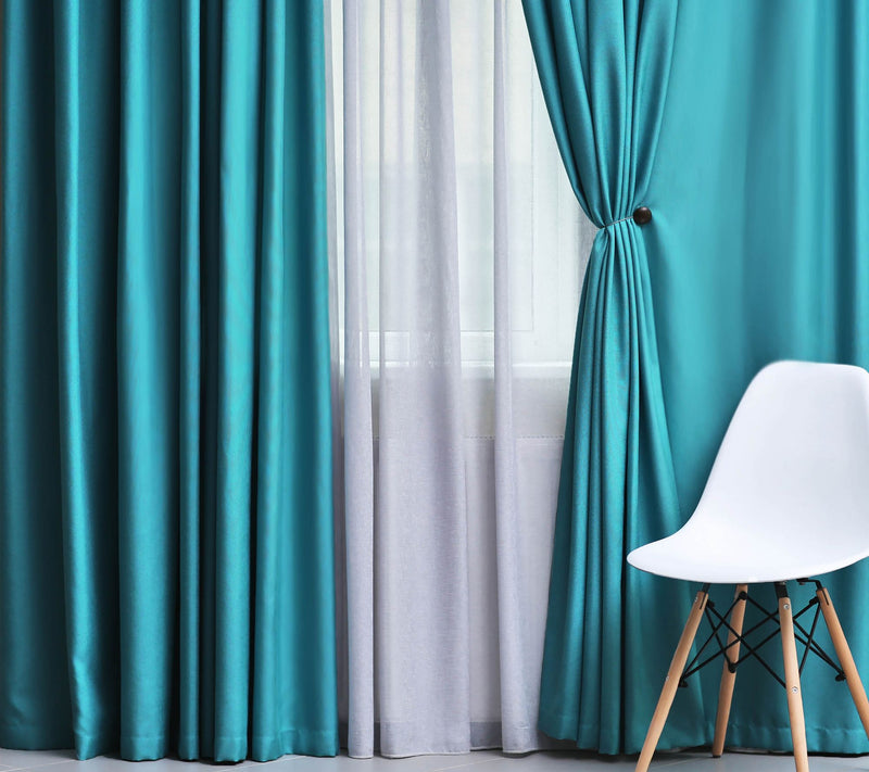 Superior Solid Insulated Blackout Grommet Curtains, 52" x 63" — View 3
