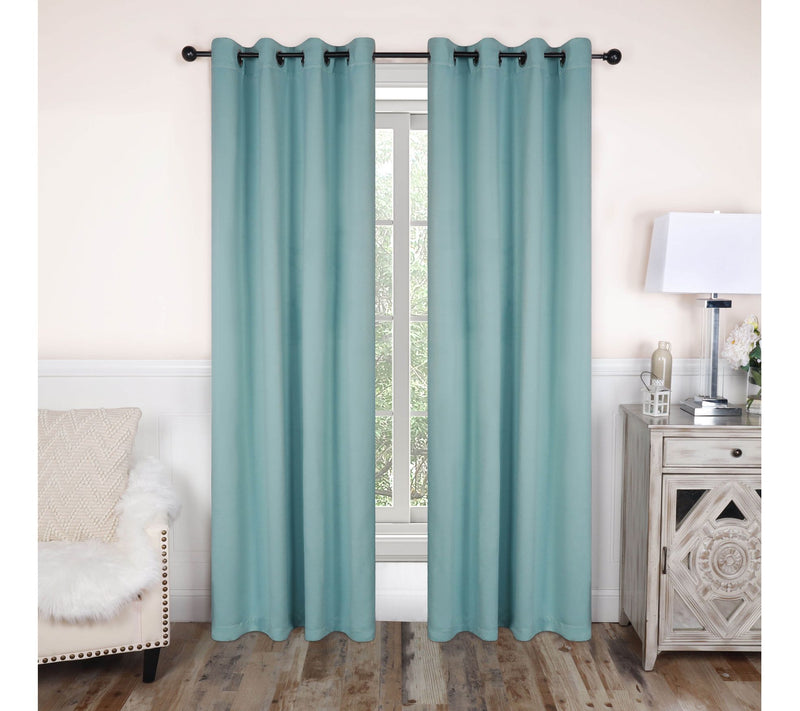 Superior Solid Insulated Blackout Grommet Curtains, 52" x 63" — View 22