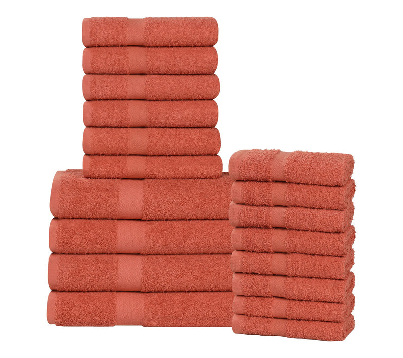 Superior Cotton Absorbent 18-Piece Towel Set — View 7