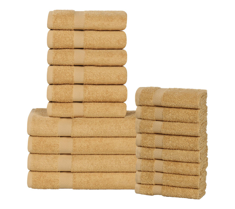 Superior Cotton Absorbent 18-Piece Towel Set — View 11