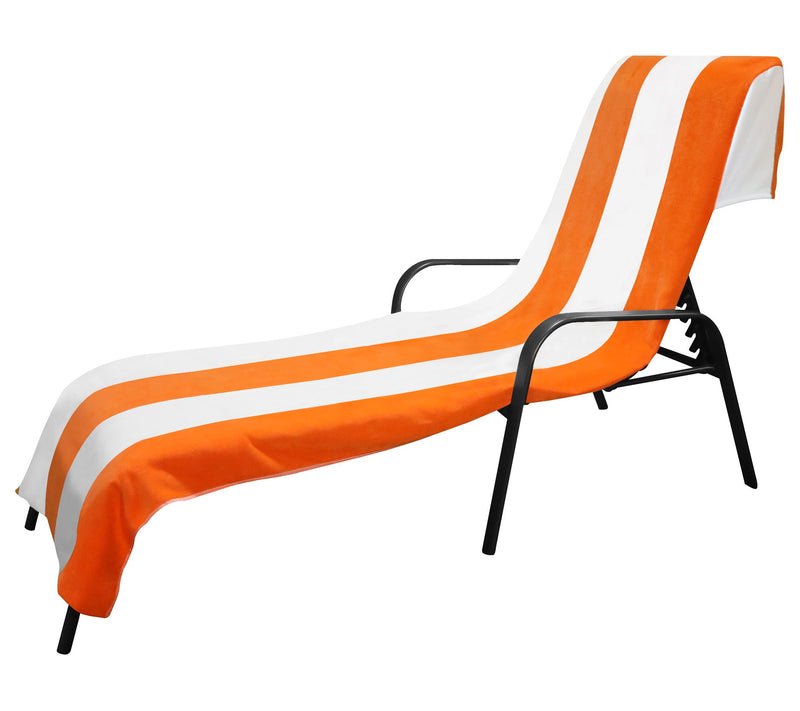 Superior Cotton Standard Size Cabana Stripe Louge Chair Cover — View 11