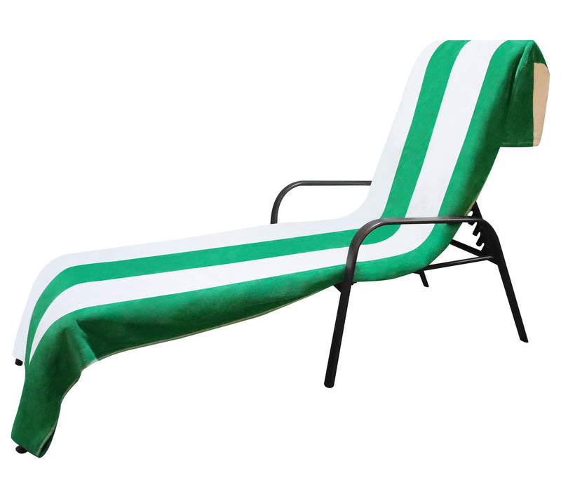 Superior Cotton Standard Size Cabana Stripe Louge Chair Cover — View 7