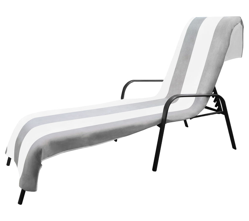 Superior Cotton Standard Size Cabana Stripe Louge Chair Cover — View 5