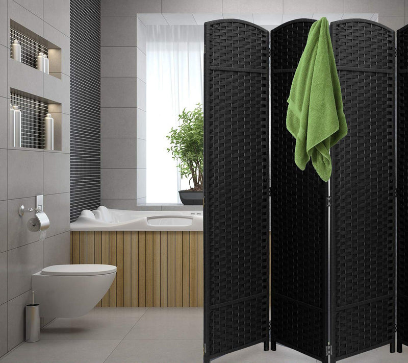 Sorbus Foldable 8-panel Room Dividing Wall Partition — View 5