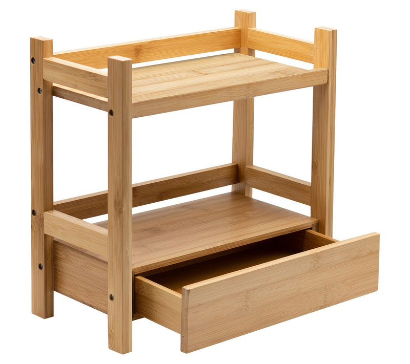 Sorbus 2-Tier Bamboo Organizer — Main view