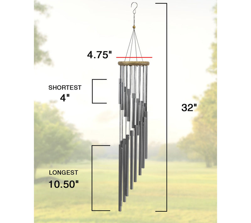 Sorbus Tubular Wind Chimes — View 4