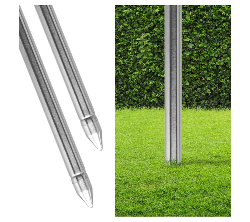 Stainless Steel Outdoor Torch - 5 Ft - 2 Pack — View 6