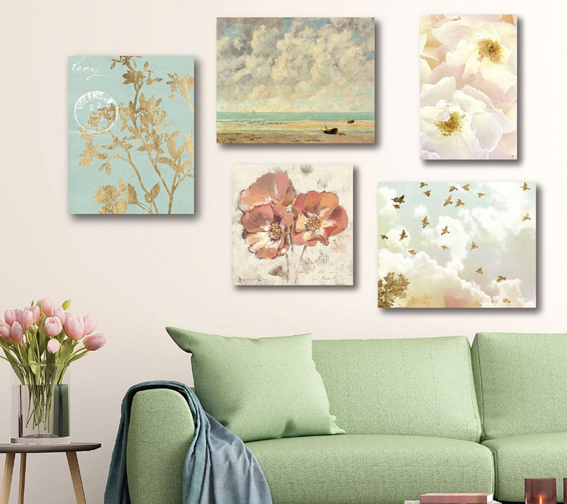 Courtside Market Rose Gold 5-Piece Canvas Set — View 4