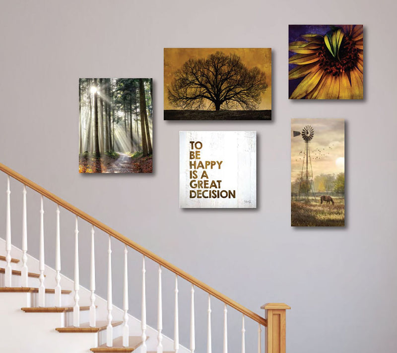 Courtside Market Destinations 5-Piece Canvas Set — View 3