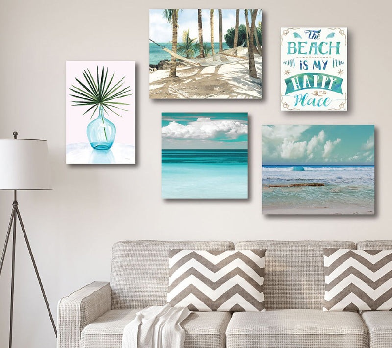 Courtside Market Tropical Tranquility 5-Piece Canvas Set — View 4
